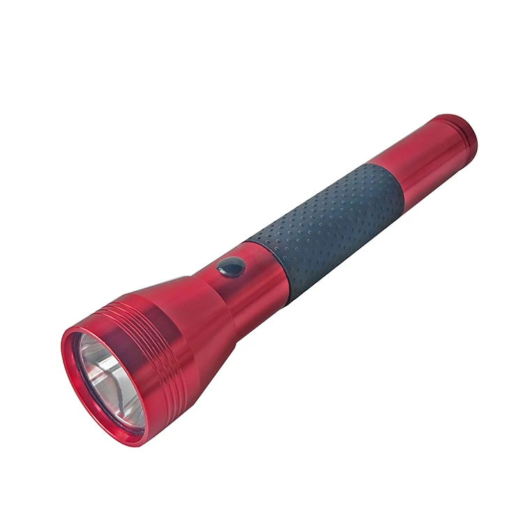 Tehokas 300 lumenin kumikahvallinen led-taskulamppu