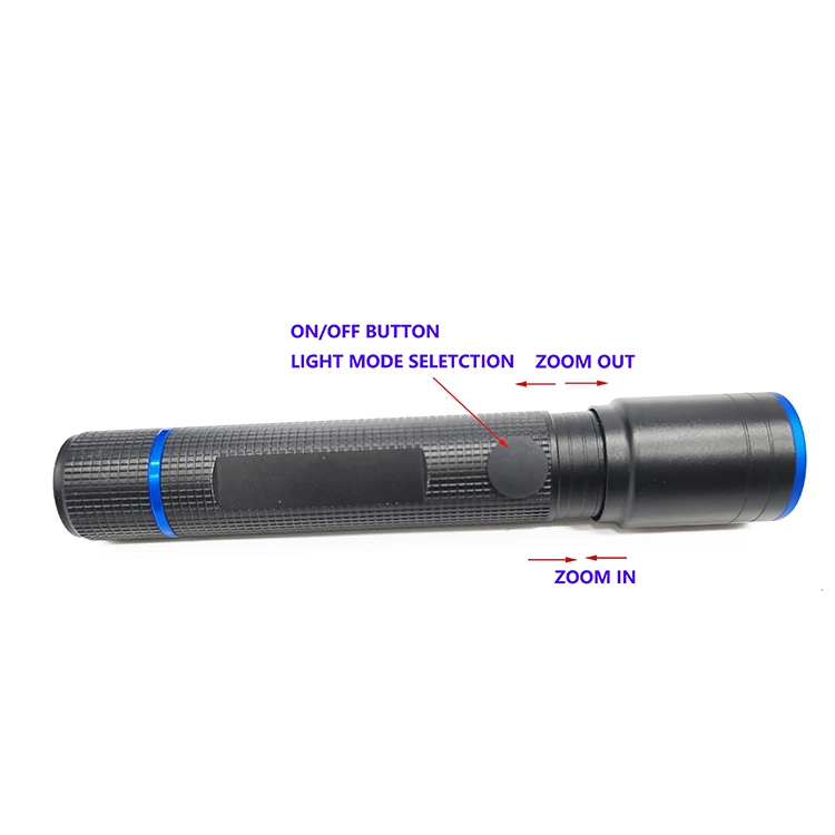 200 Lumen Rechargeable Flashlight
