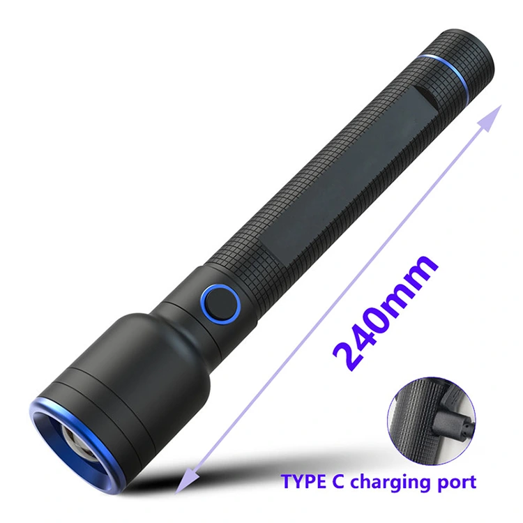 2500 Lumen Rechargeable Flashlight with Power Bank