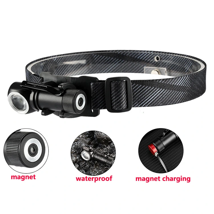 mini 2in1 Rechargeable Headlamp and Pocket Flashlight
