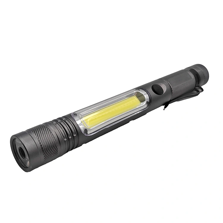 Kannettava Clip COB LED-taskulamppu