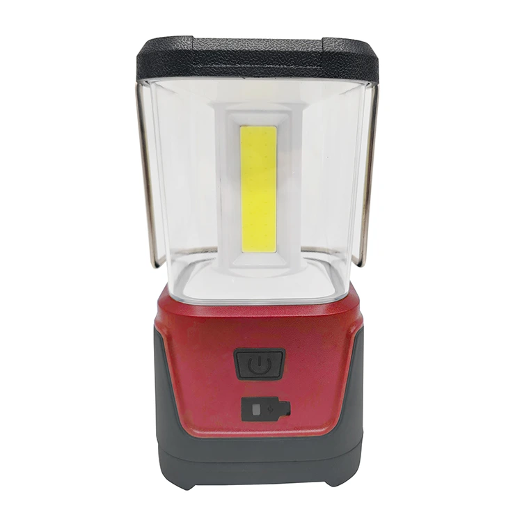 Ladattava suuritehoinen retkeilyvalo